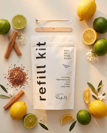 Candle Refill Kit - Amalfi Coast Vibes