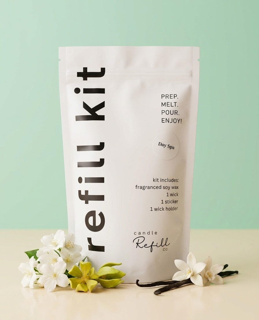 Candle Refill Kit - Day Spa
