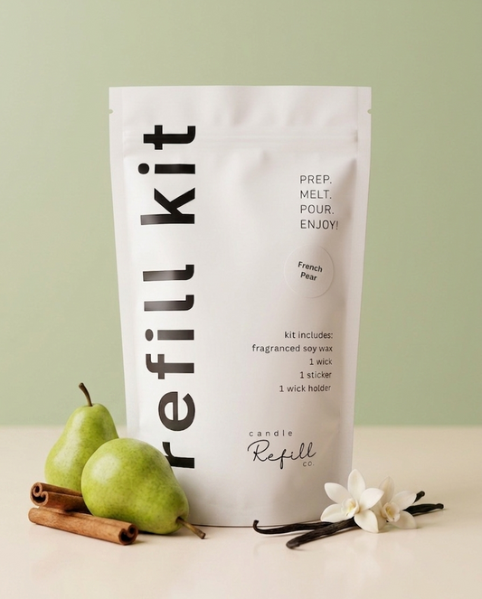 Candle Refill Kit - French Pear