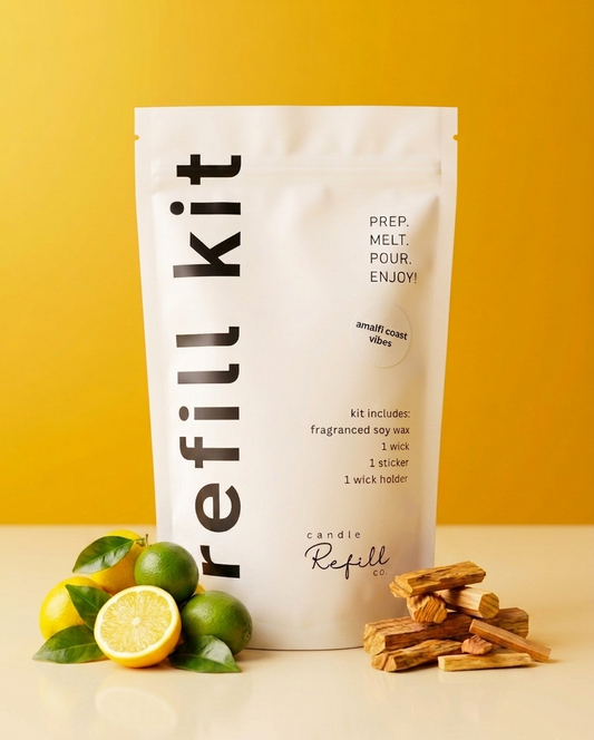 Candle Refill Kit - Amalfi Coast Vibes