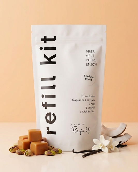 Candle Refill Kit - Brazilian Beach