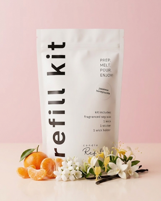 Candle Refill Kit - Japanese Honeysuckle