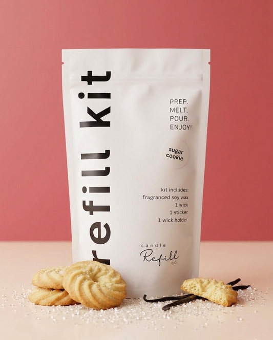 Candle Refill Kit - Sugar Cookie
